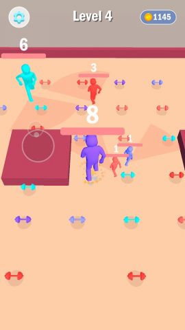 Качалка: Качок Симулятор для Android — скриншот 1