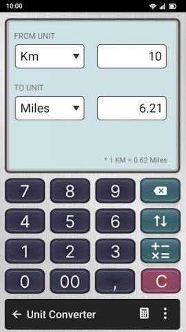 Калькулятор для Android — скриншот 3