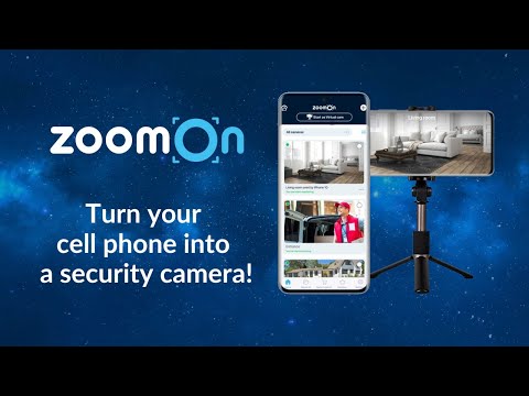 Kамера видеонаблюдения ZoomOn для Android — официальный трейлер