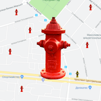 Карта гидрантов для Android