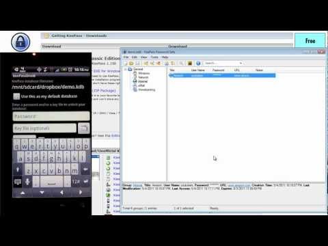 KeePassDroid для Android — официальный трейлер