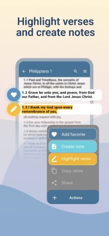 King James Bible Study KJV для Android — скриншот 3