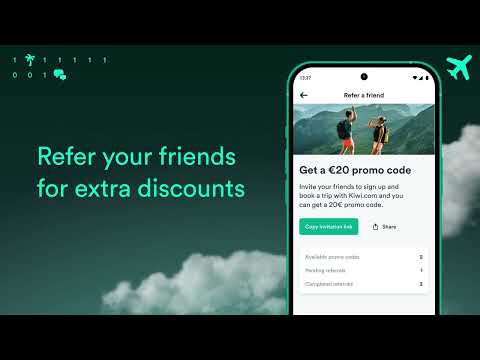 Kiwi.com — авиабилеты дешево для Android — официальный трейлер