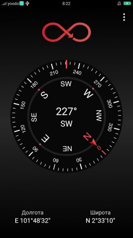 Компас : Compass для Android — скриншот 2