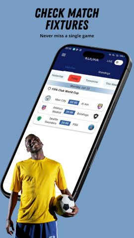 Koora Live Score Football для Android — скриншот 3