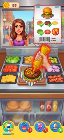 Кухня Кафе Игра Airplane Chefs для iOS — скриншот 3