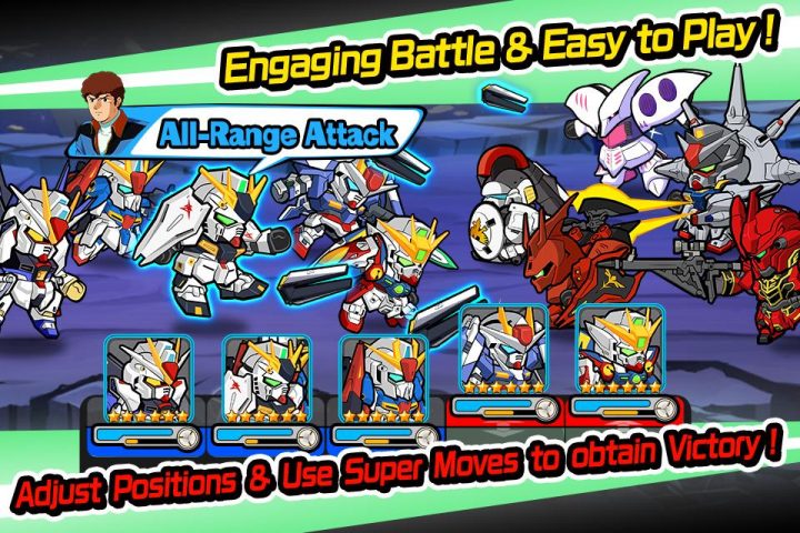 LINE: Gundam Wars для Android — скриншот 2