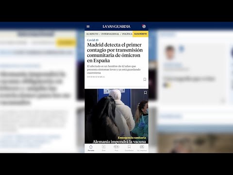 La Vanguardia — Noticias для Android — официальный трейлер