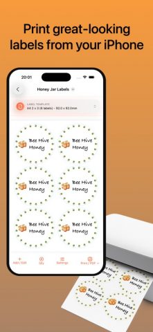 Label Printer для iOS — скриншот 1