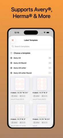 Label Printer для iOS — скриншот 3