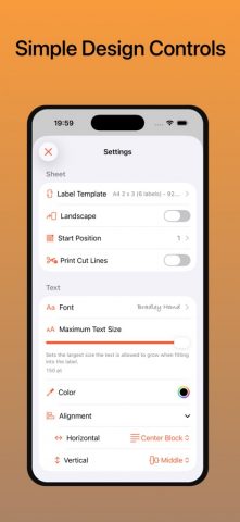 Label Printer для iOS — скриншот 5