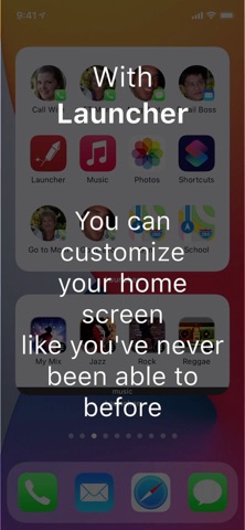 Launcher и много виджетов для iOS — официальный трейлер