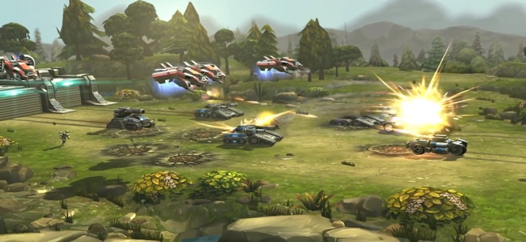 League of War: Mercenaries для iOS — официальный трейлер