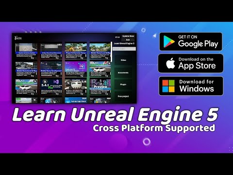 Learn Unreal Engine Game Dev 5 для Android — официальный трейлер
