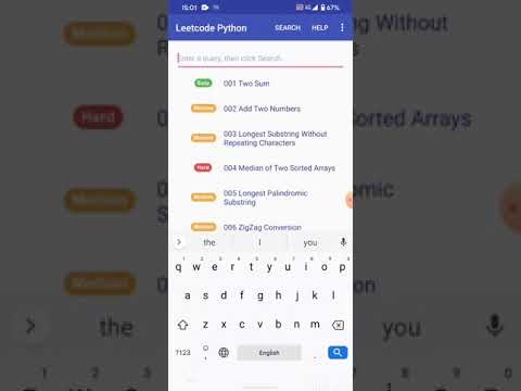 Leetcode Python для Android — официальный трейлер