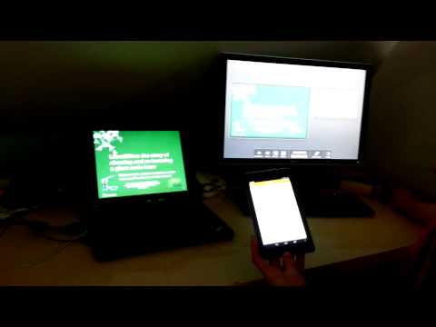LibreOffice Impress Remote для Android — официальный трейлер