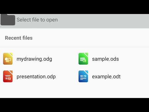 LibreOffice Viewer для Android — официальный трейлер