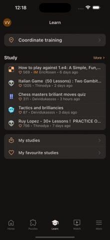 Lichess для iOS — скриншот 5