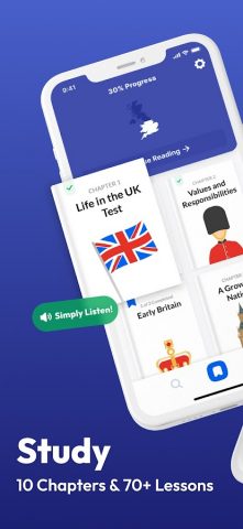 Life in the UK Test 2026 для Android — скриншот 1