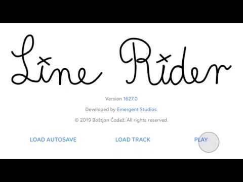 Line Rider для Android — официальный трейлер