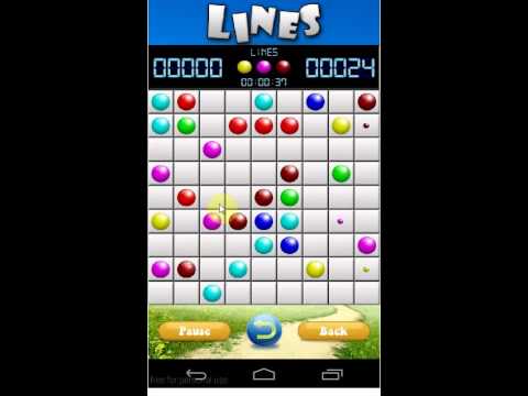 Lines 98 Classical Color Balls для Android — официальный трейлер