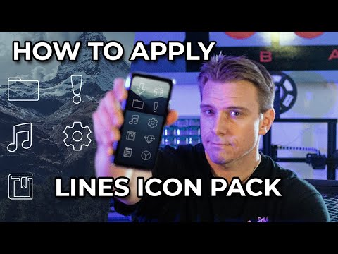 Lines — Icon Pack для Android — официальный трейлер