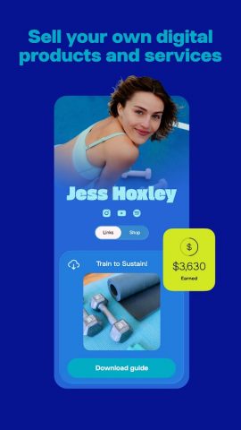 Linktree: Link in bio creator для Android — скриншот 3