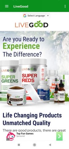 Livegood app для Android — скриншот 2