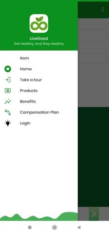 Livegood app для Android — скриншот 3