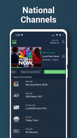 Local Now: News, Movies & TV для Android — скриншот 3