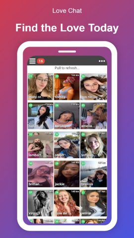 Love Chat: Singles Near Me для Android — скриншот 2