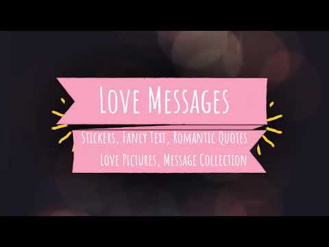 Love Messages Romantic SMS для Android — официальный трейлер