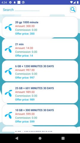 M TELECOM для Android — скриншот 5