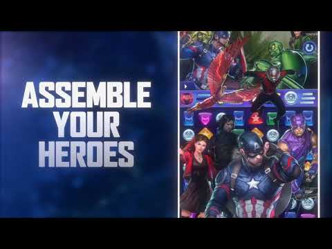 MARVEL Puzzle Quest: Hero RPG для Android — официальный трейлер