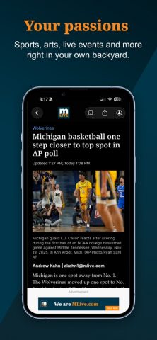 MLive.com для iOS — скриншот 1