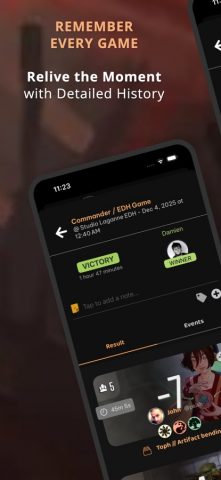 MTG Life Counter: Mythic Tools для iOS — скриншот 5