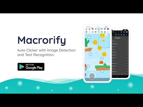 Macrorify — Image Auto Clicker для Android — официальный трейлер