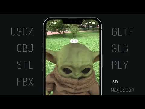 MagiScan — AI 3D Scanner app для Android — официальный трейлер