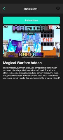 Магические моды для Майнкрафт для Android — скриншот 2