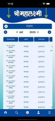 Mahalaxmi Dinadarshika 2026 для iOS — скриншот 5