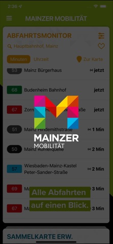 Mainzer Mobilität: Bus & Bahn для iOS — официальный трейлер