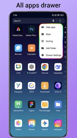 Mate Launcher for harmony для Android — скриншот 4