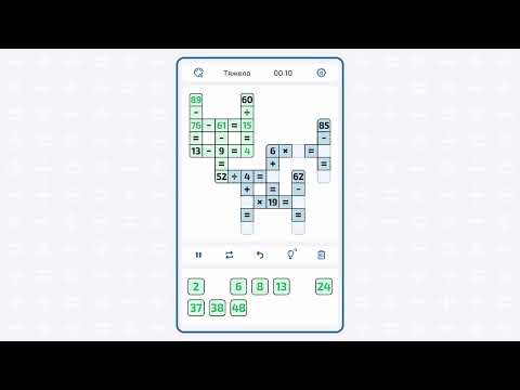 Математический кроссворд для Android — официальный трейлер