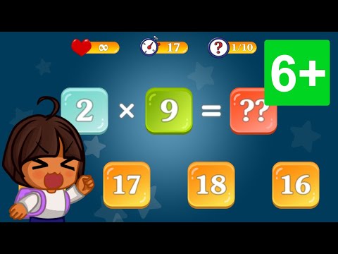 Математика: Таблица умножения для Android — официальный трейлер