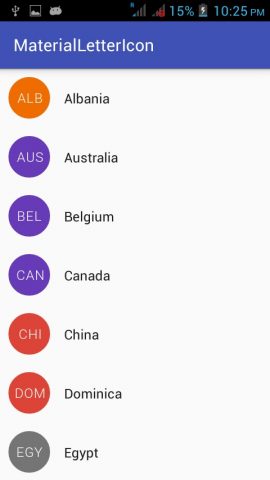 Material Icon для Android — скриншот 2