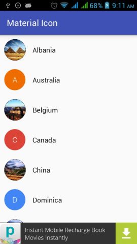 Material Icon для Android — скриншот 4