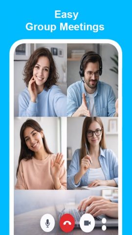 Meetify: Video Meetings & Chat для Android — скриншот 2