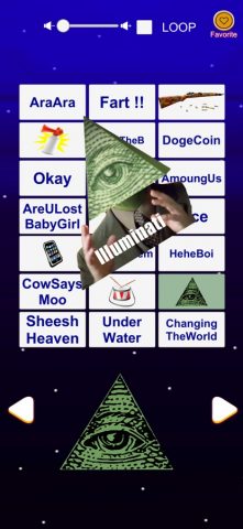 Meme Sound Effect Soundboard для iOS — скриншот 1