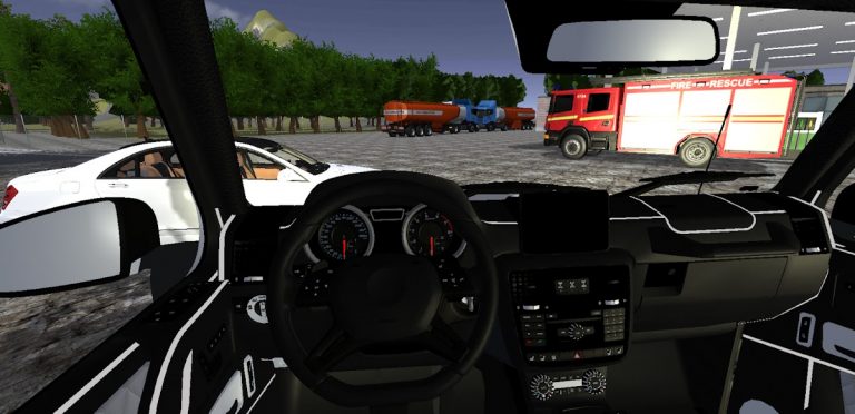 Mercedes Driving Simulator для Android — скриншот 5