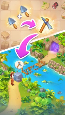 Merge Adventure: Игра-слияние — скриншот 5